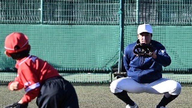 野球教室 ~大学生と一緒に軟式野球を楽しもう!~