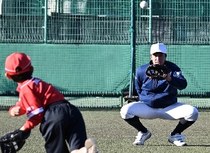野球教室　～大学生と一緒に軟式野球を楽しもう！～